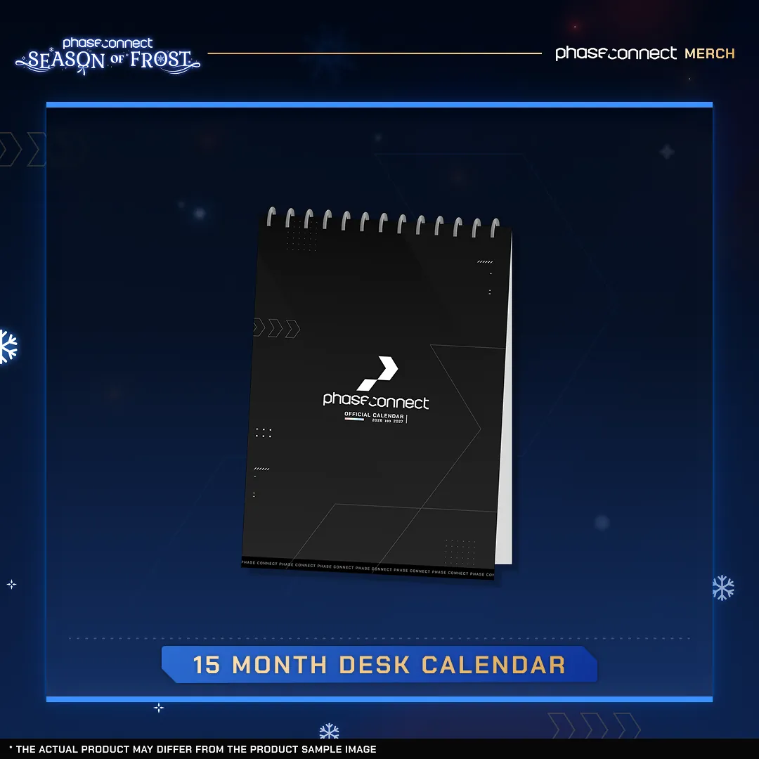 Season of Frost – 15 Month Calendar