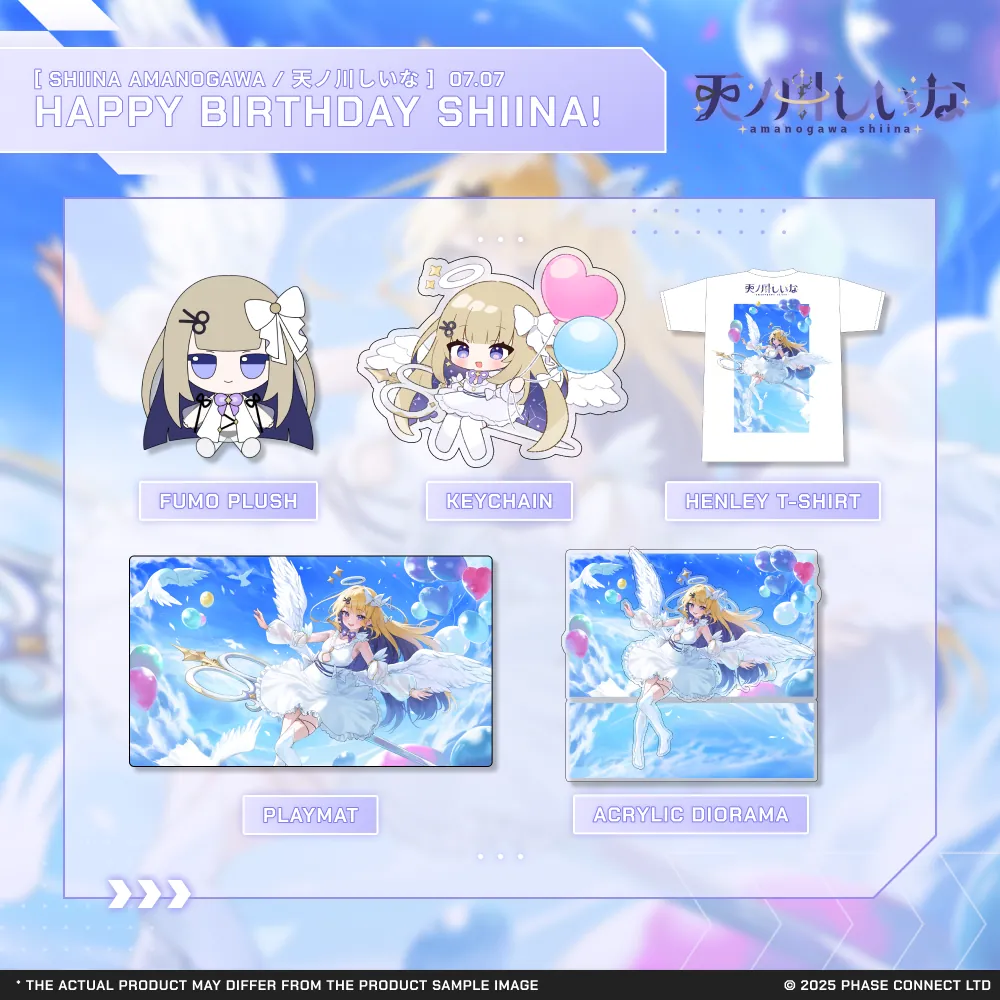 Shiina Amanogawa『天ノ川しいな』Birthday 2025 Celebration Collection