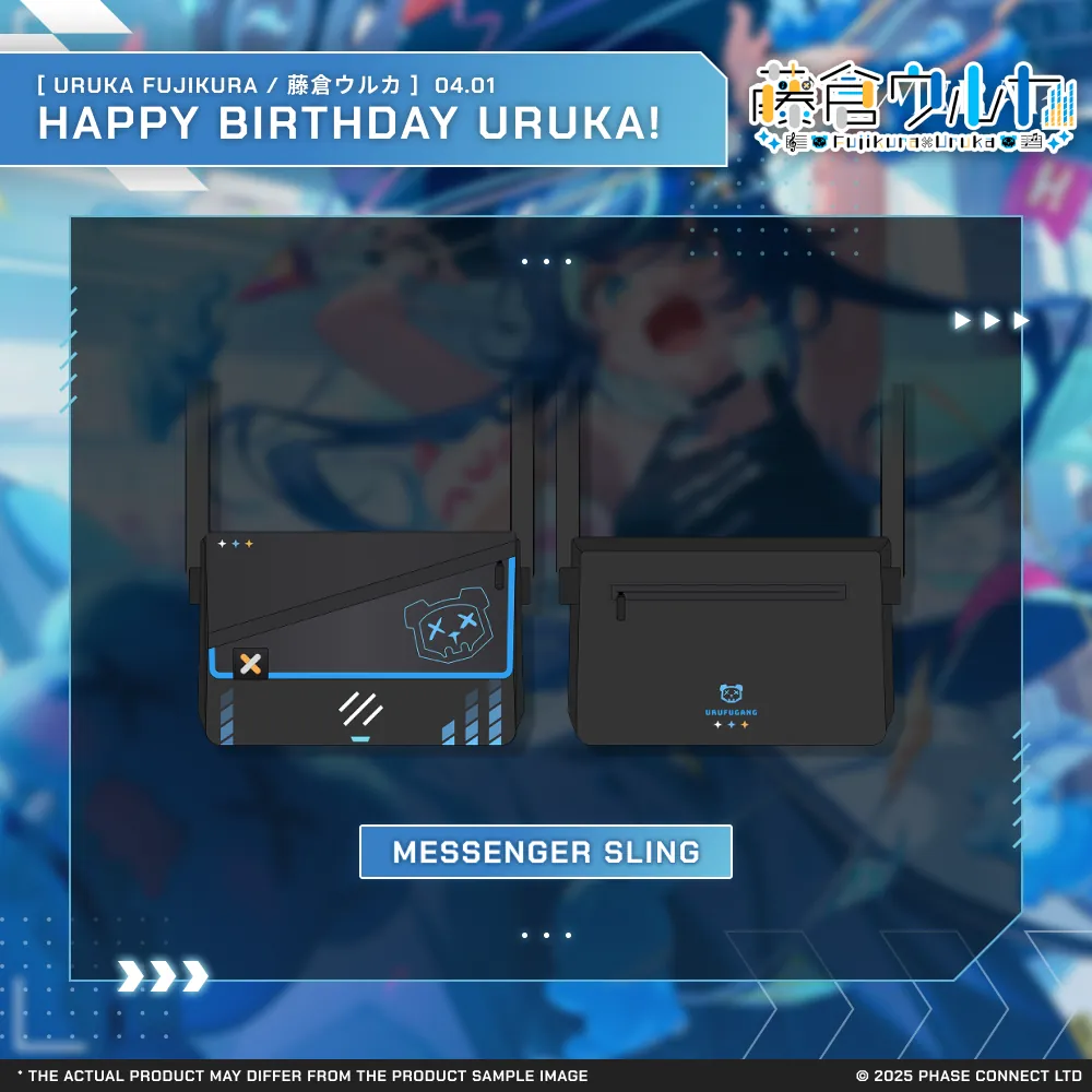 Uruka Fujikura『藤倉ウルカ』Birthday 2025 Celebration Messenger Sling Bag [Pre-Order]