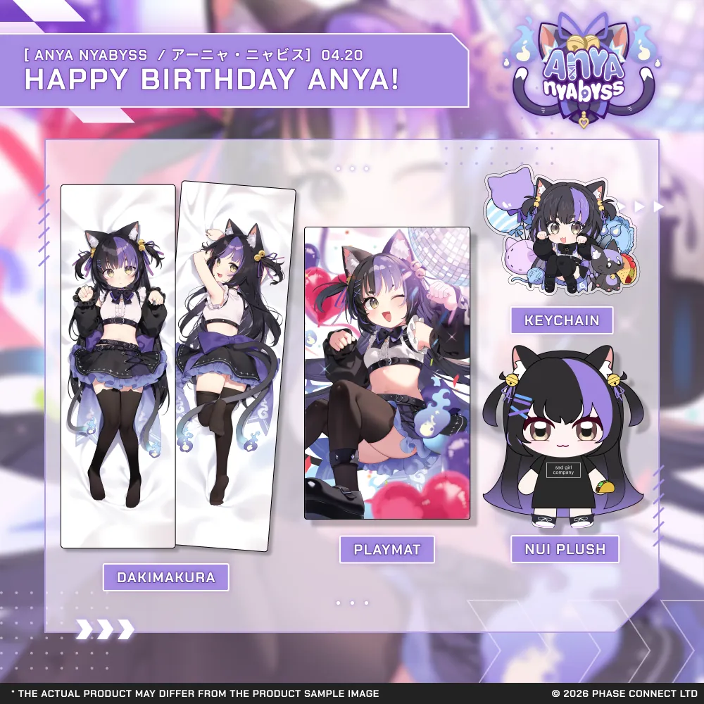 Anya Nyabyss『アーニャ・ニャビス』Birthday 2026 Celebration Collection