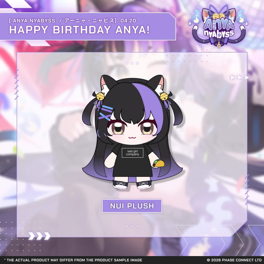 Anya Nyabyss『アーニャ・ニャビス』Birthday 2026 Celebration - Nui Plush