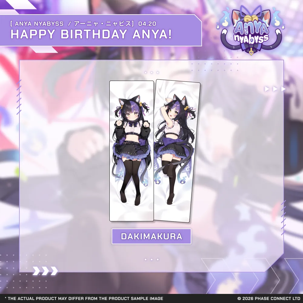 Anya Nyabyss『アーニャ・ニャビス』Birthday 2026 Celebration - Dakimakura