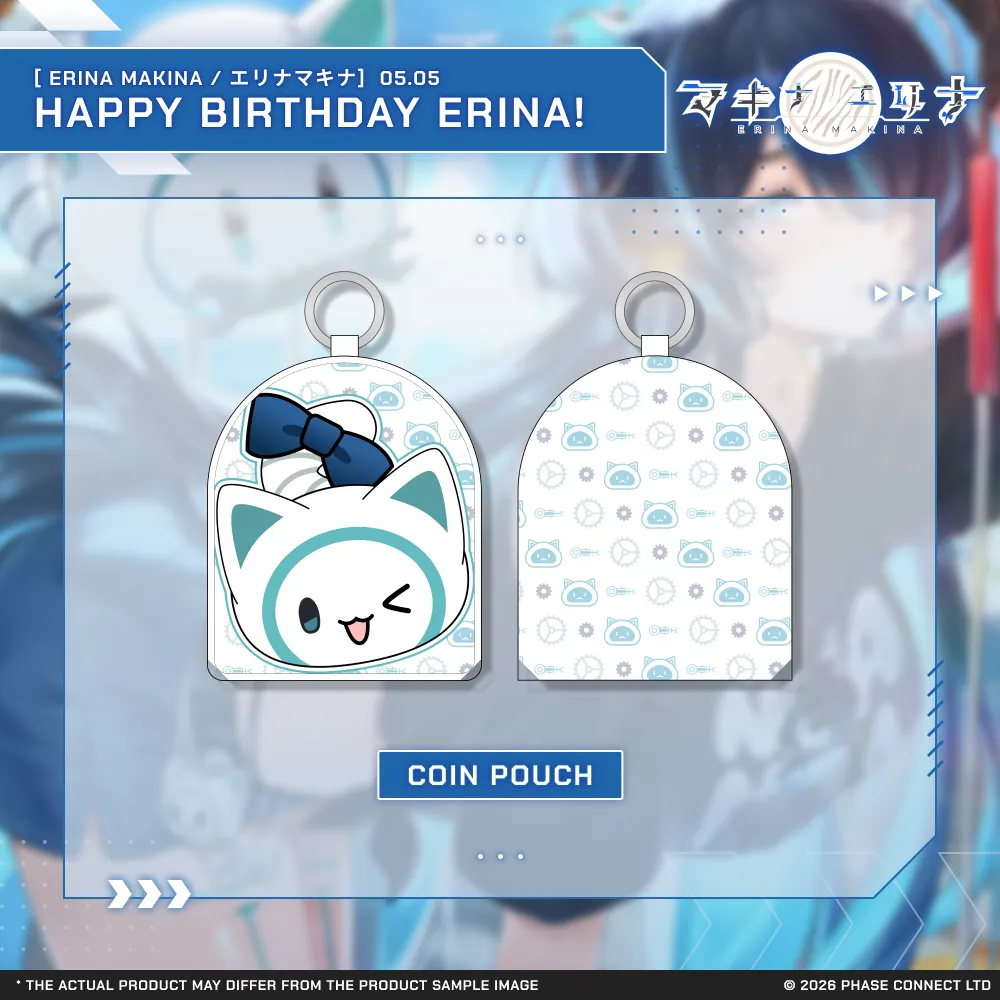 Erina Makina『エリナ・マキナ』Birthday 2026 Celebration - Coin Pouch