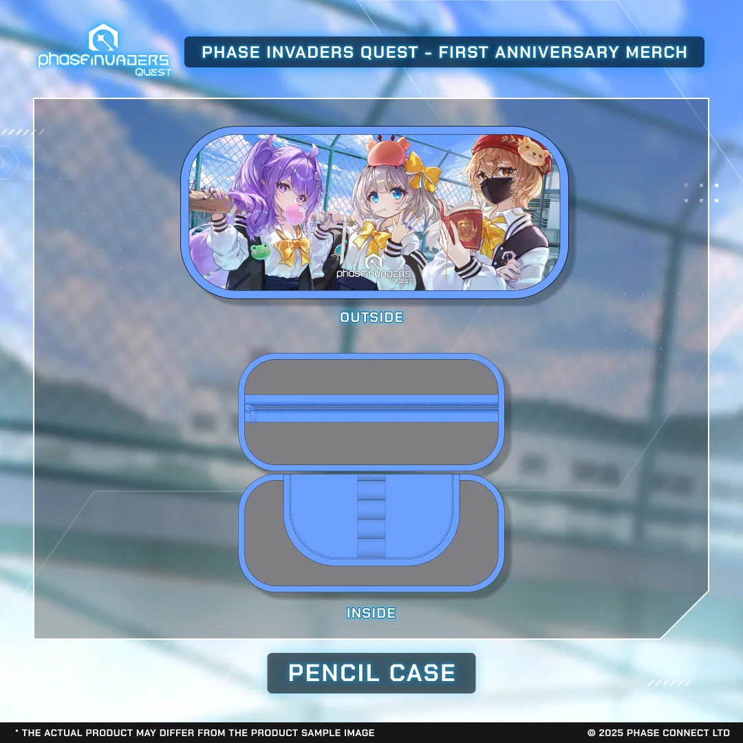 Invaders QUEST First Anniversary - Pencil Case