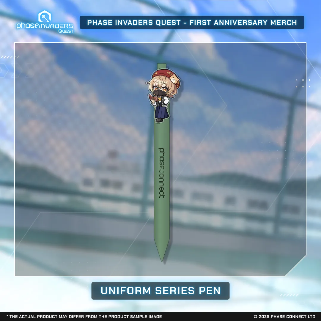 Invaders QUEST First Anniversary - Uniform Series Pen