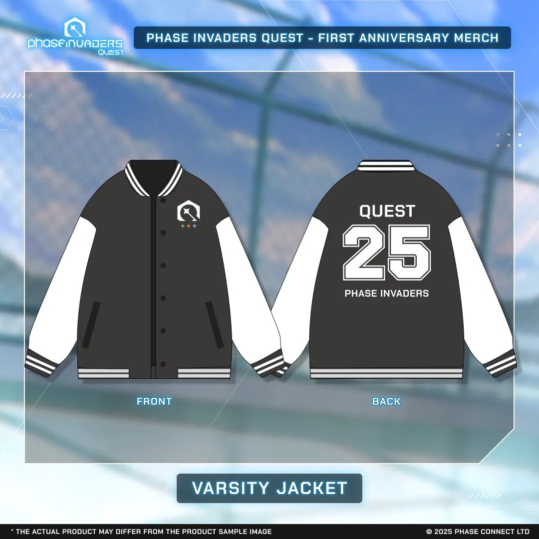 Invaders QUEST First Anniversary - Varsity Jacket
