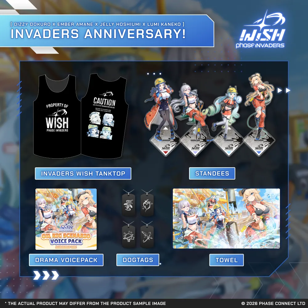 Invaders WISH - Third Anniversary Collection