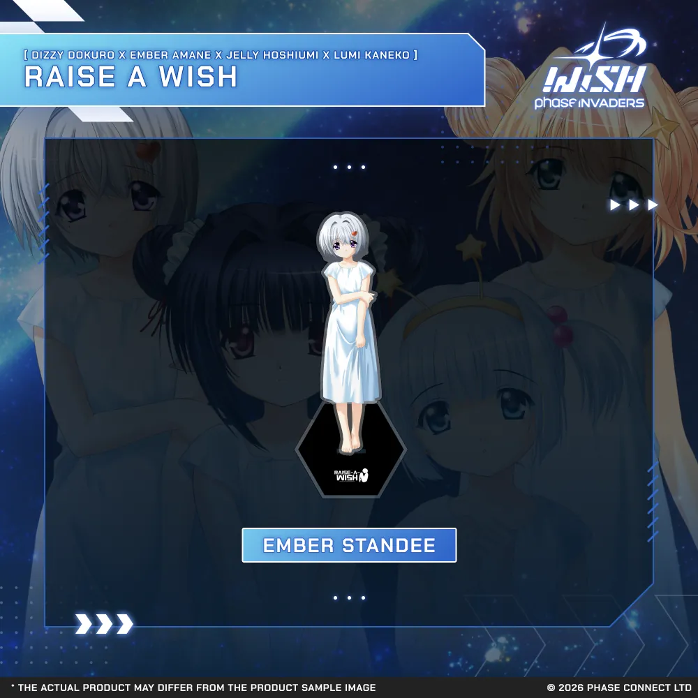 Invaders WISH: Raise A Wish - Ember Amane 『天音エンバー』Standee