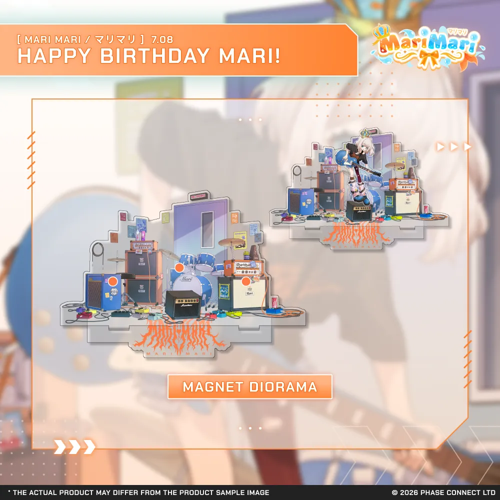 MariMari_EN『マリマリ』Birthday 2026 Celebration - Magnet Diorama