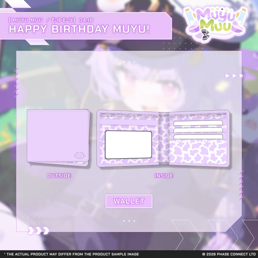 Muyu Muu『むうむゆ』Birthday 2026 Celebration - Wallet