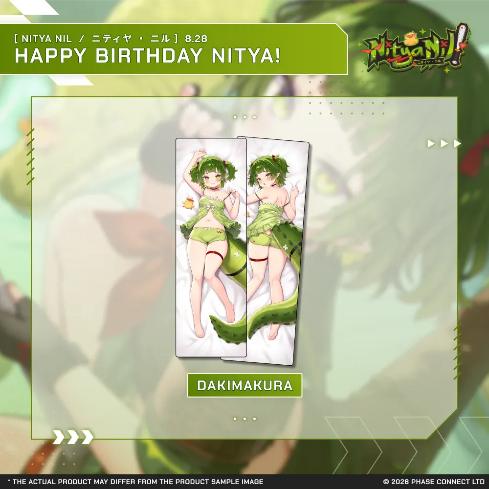 Nitya Nil『ニティヤ ・ ニル』Birthday 2026 Celebration - Dakimakura