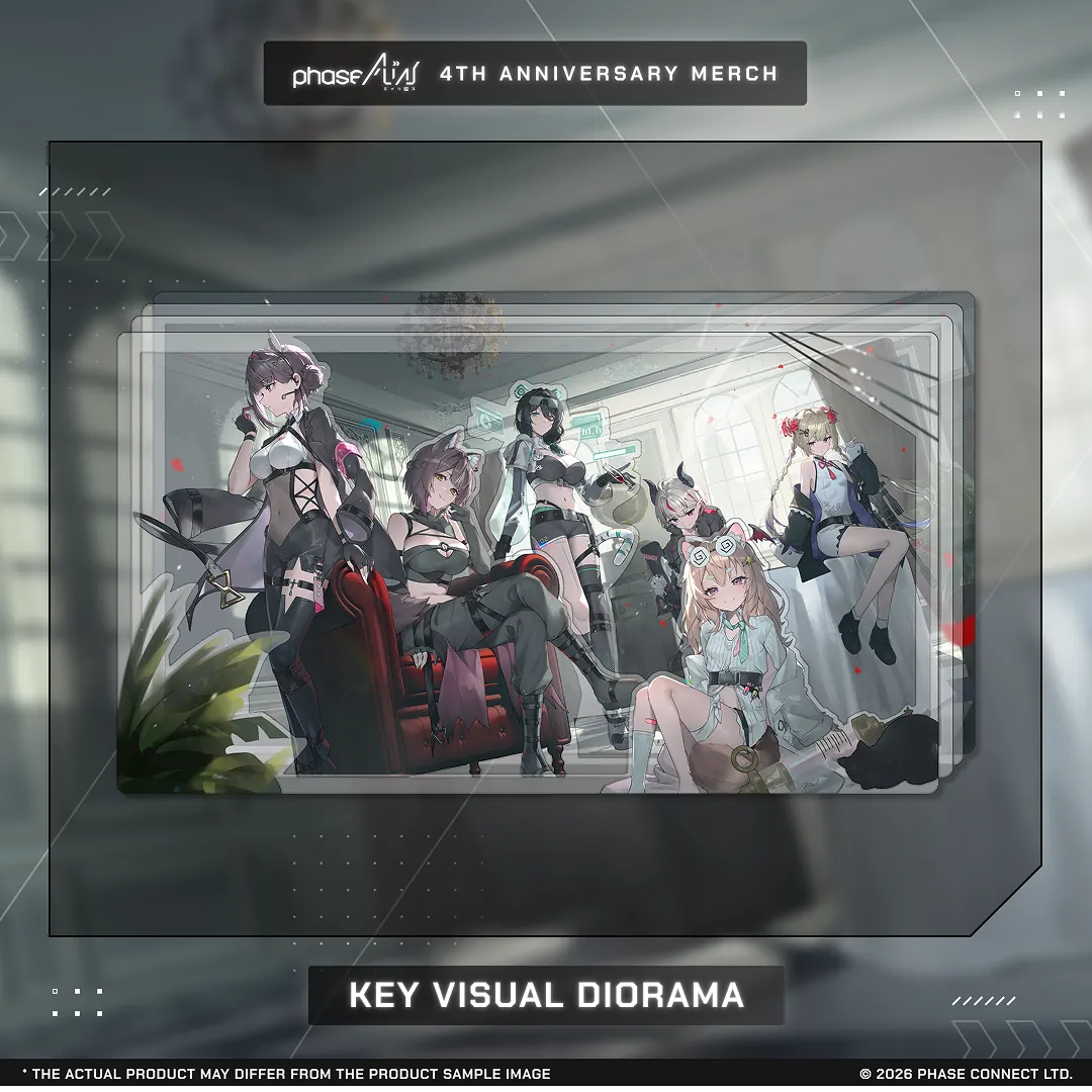 Phase ALiAS Fourth Anniversary - Key Visual Diorama