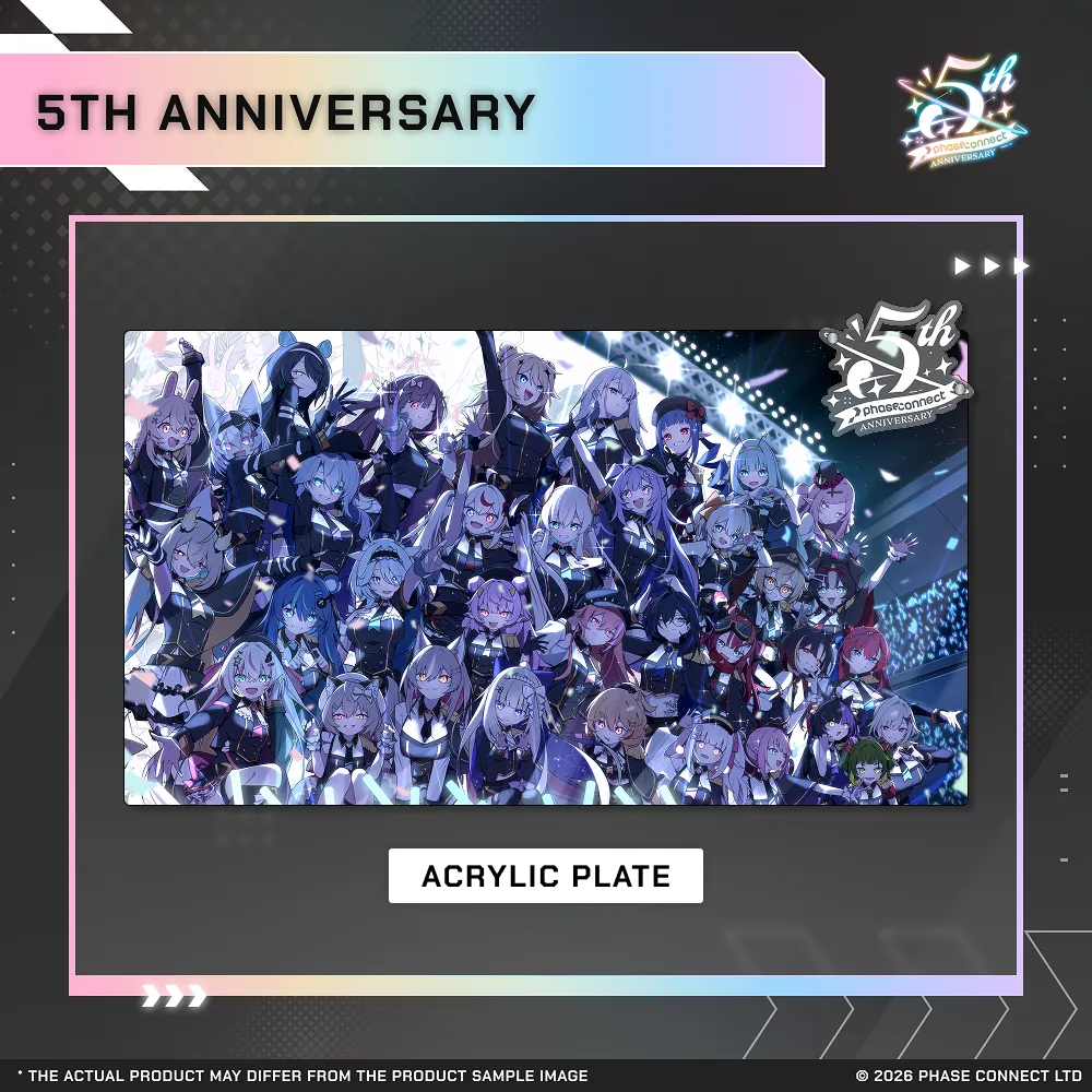 Phase Connect Fifth Anniversary - Military Idol 2-Piece Acrylic Plate