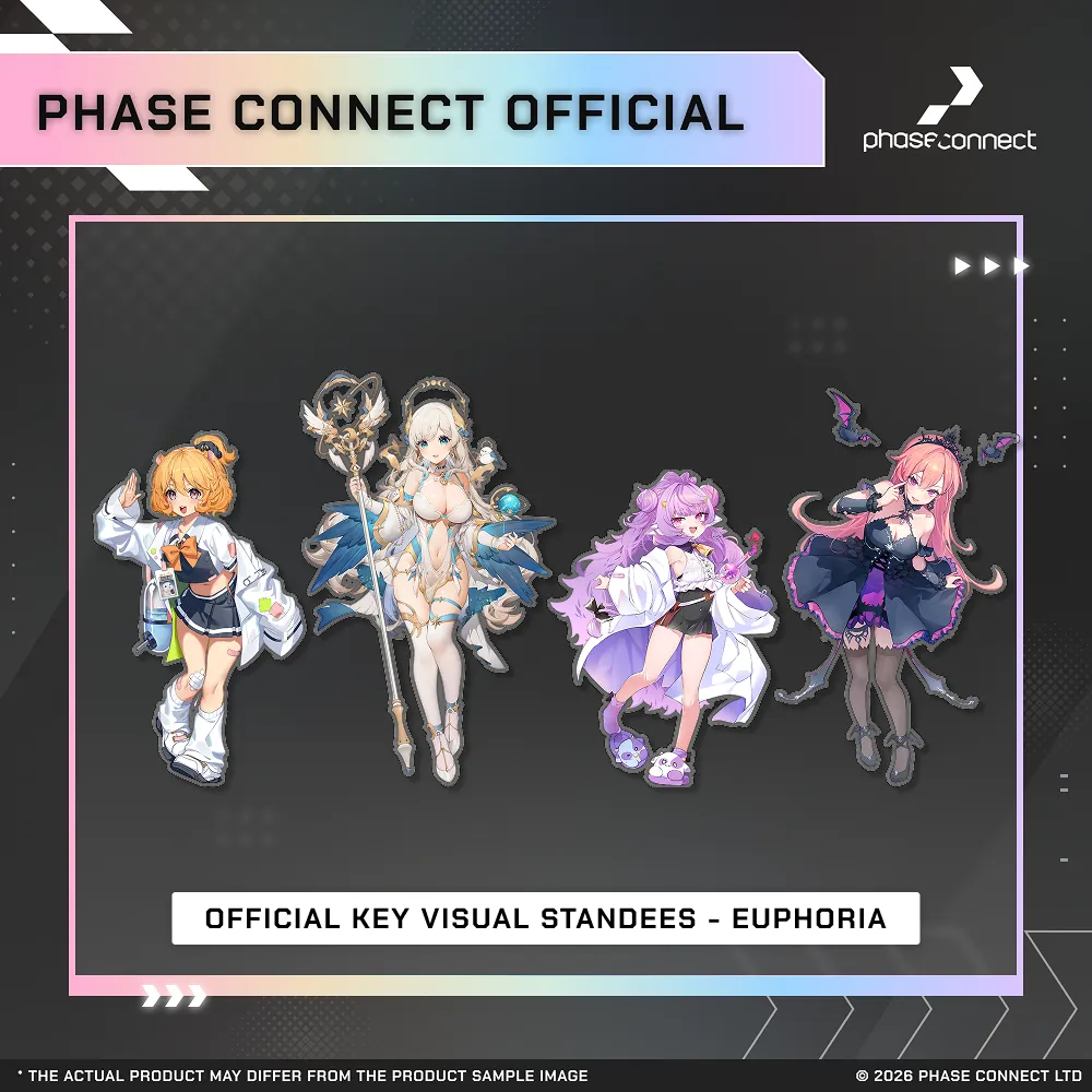 Phase Connect Fifth Anniversary - Euphoria PhaseCon Official Key Visual Standee
