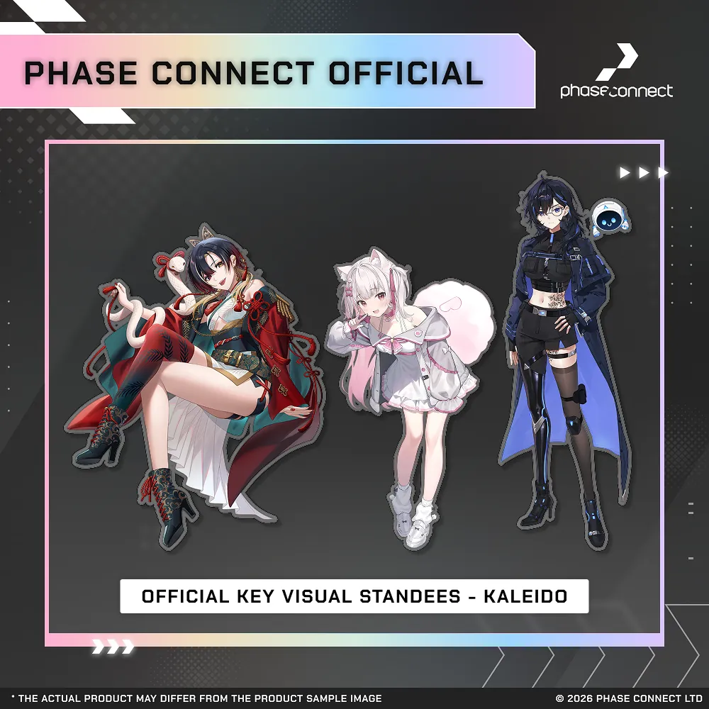 Phase Connect Fifth Anniversary - KALEiDO Official Key Visual Standee