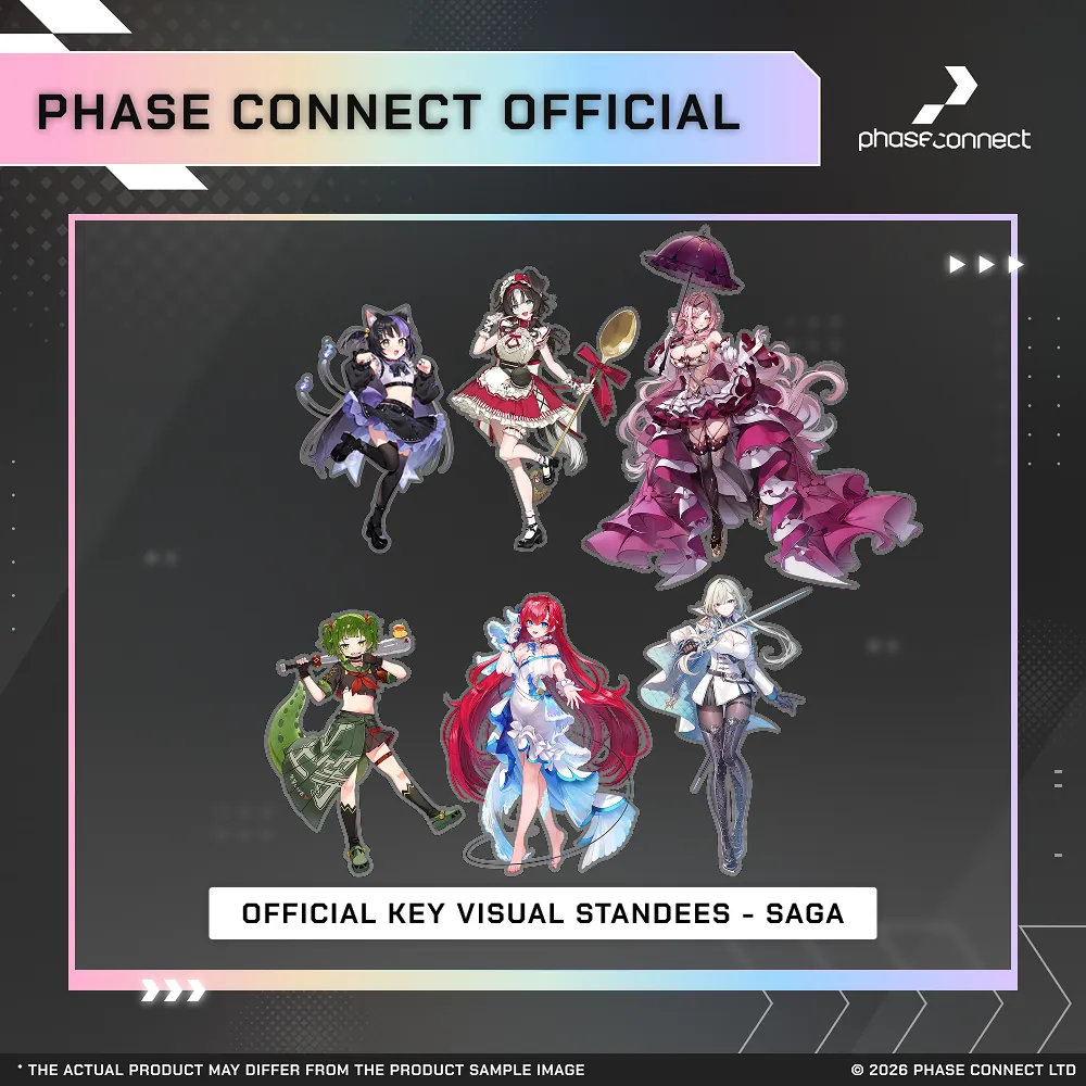 Phase Connect Fifth Anniversary - SAGA Official Key Visual Standee