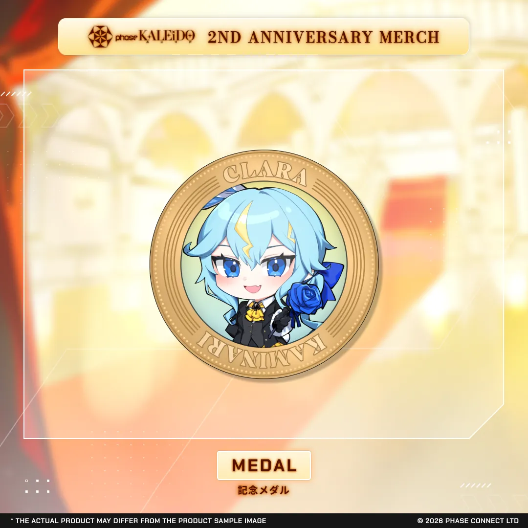 Phase KALEiDO Second Anniversary - Commemorative Medal / 記念メダル