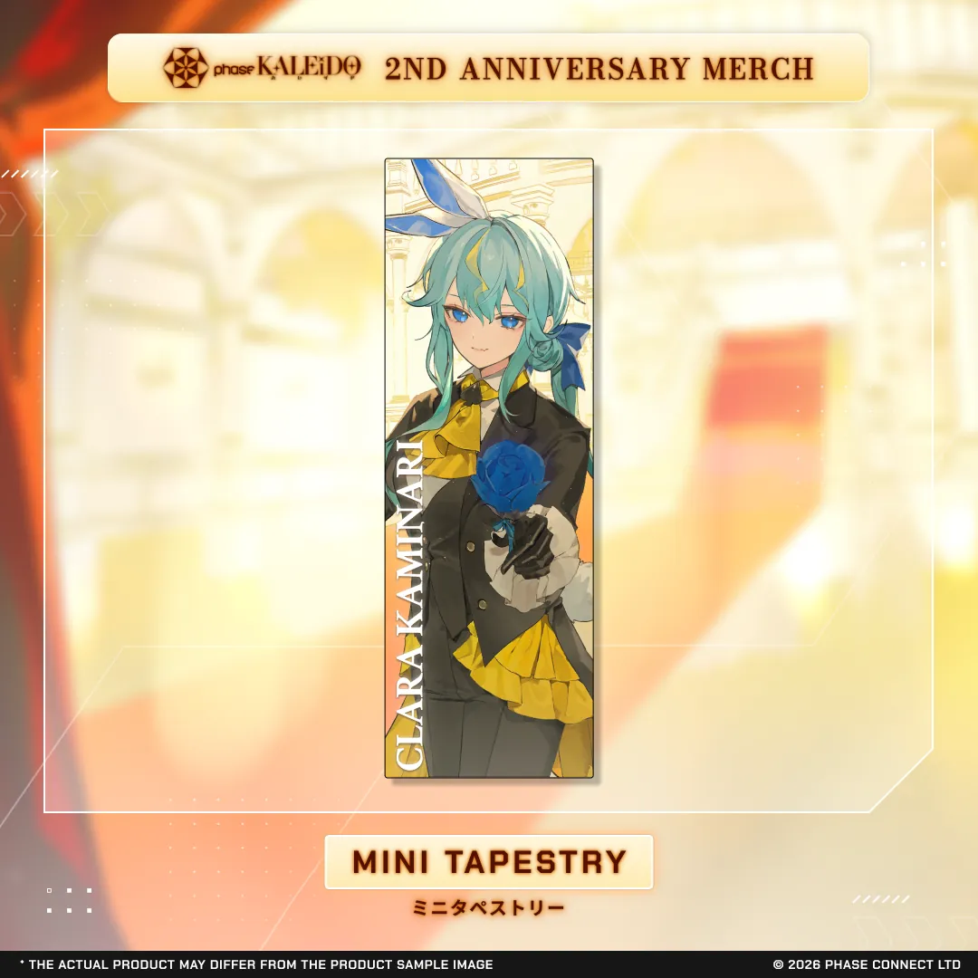Phase KALEiDO Second Anniversary - Mini Tapestry / ミニタペストリー
