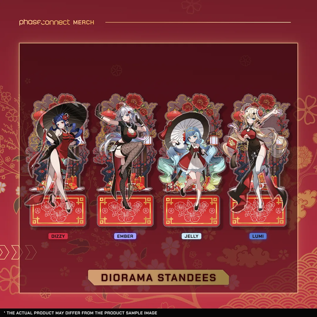 Phase of the Heart: Auspicious Hearts - WISH Diorama Standees
