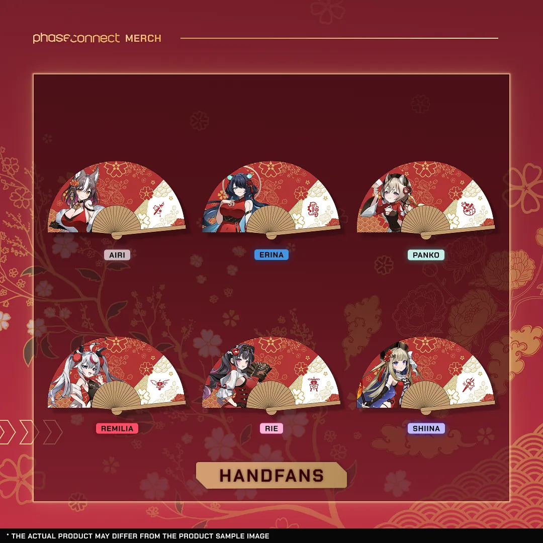 Phase of the Heart: Auspicious Hearts - ALiAS Hand Fan