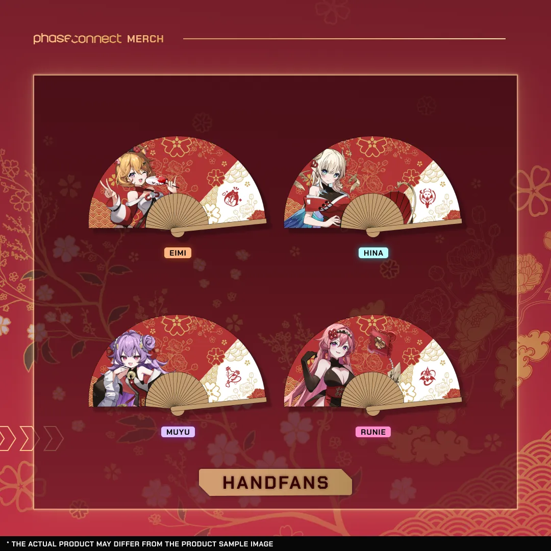 Phase of the Heart: Auspicious Hearts - Euphoria Hand Fan