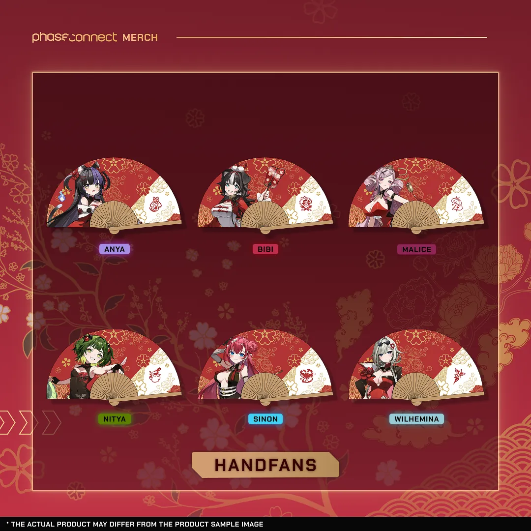Phase of the Heart: Auspicious Hearts - SAGA Hand Fan