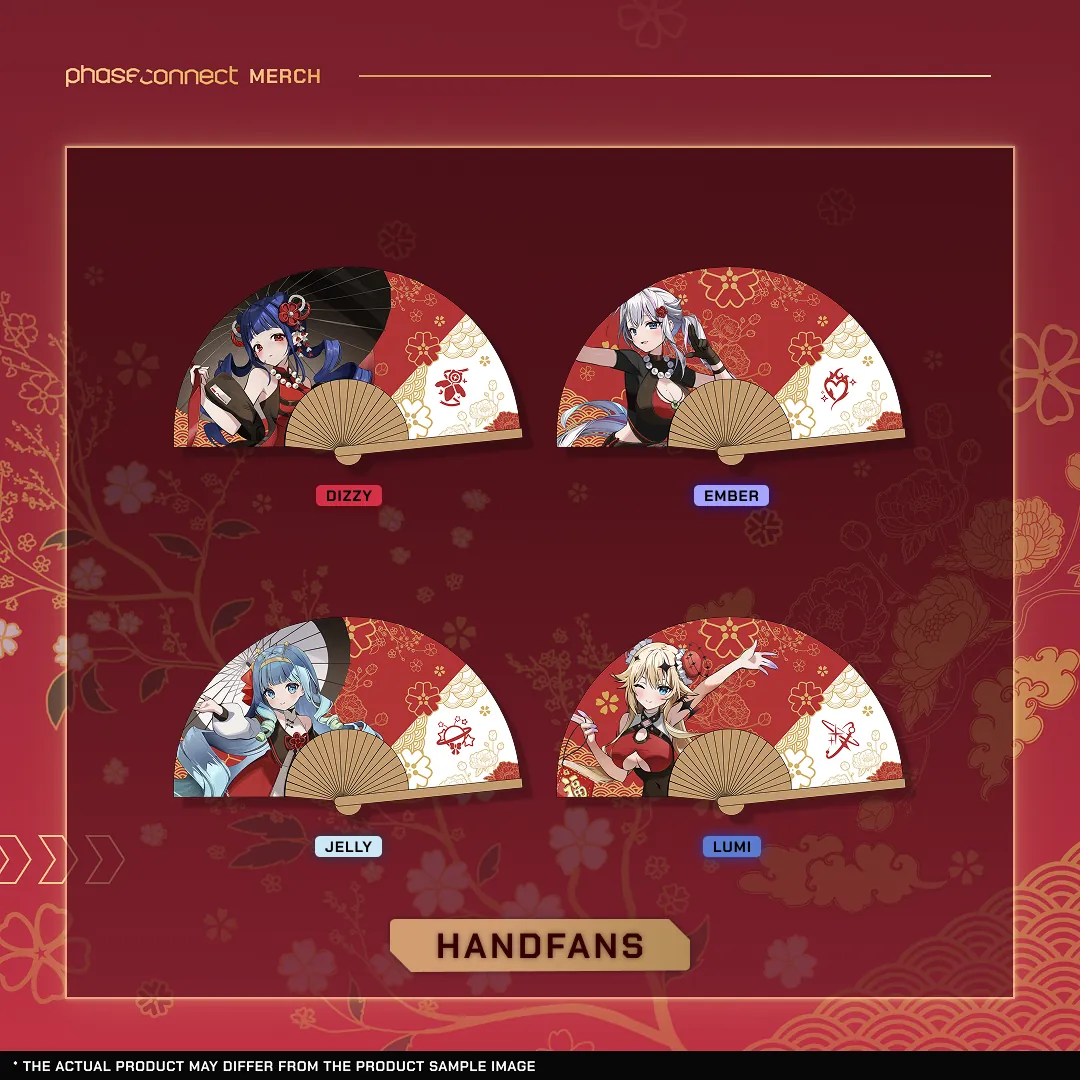 Phase of the Heart: Auspicious Hearts - WISH Hand Fan