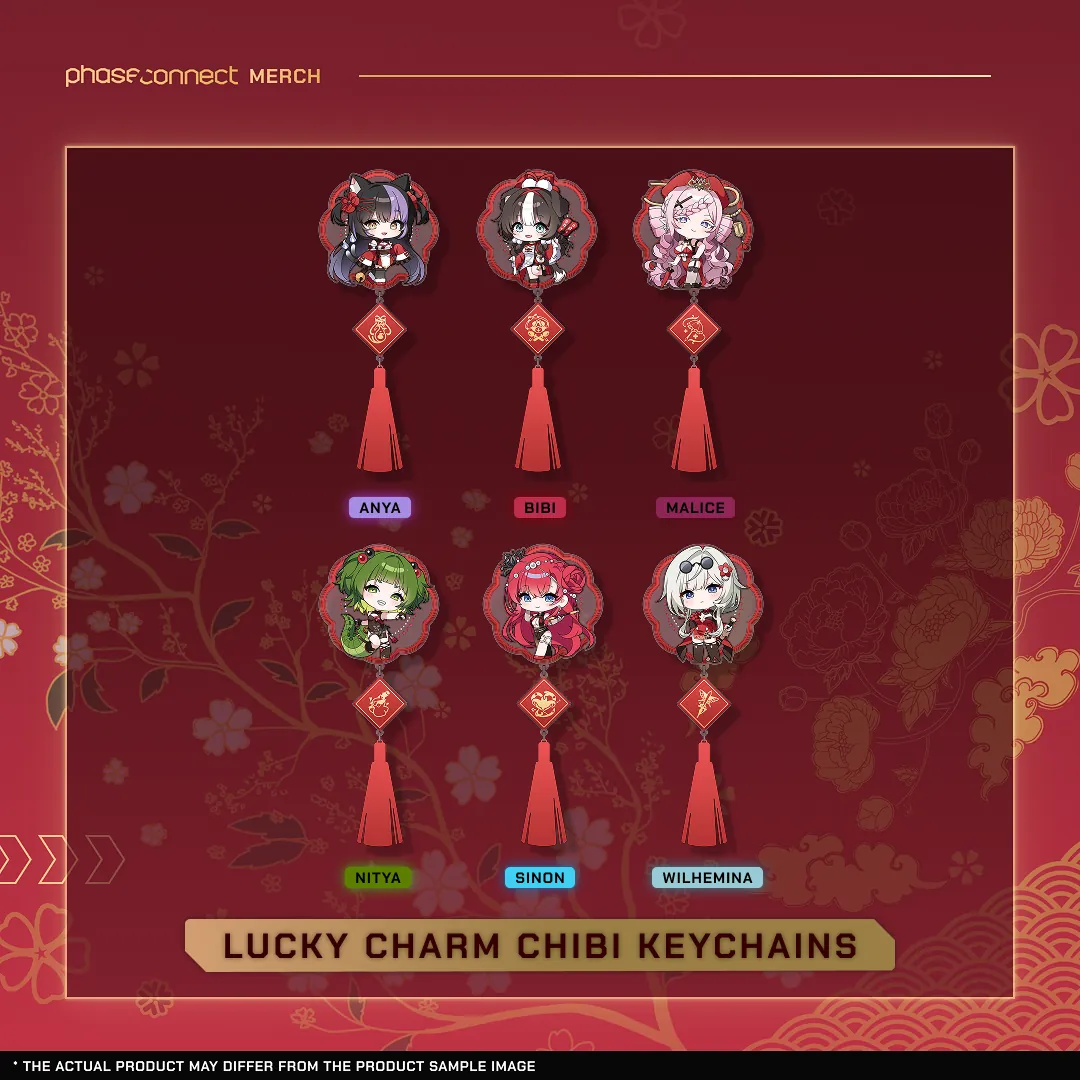 Phase of the Heart: Auspicious Hearts - SAGA Lucky Charm Keychain