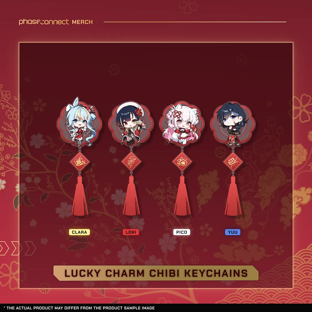 Phase of the Heart: Auspicious Hearts - KALEiDO Lucky Charm Keychain