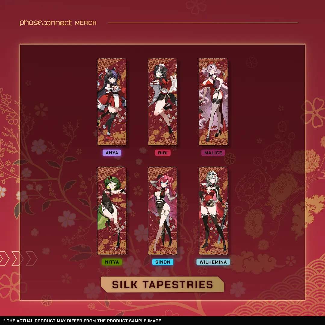 Phase of the Heart: Auspicious Hearts - SAGA Silk Tapestry