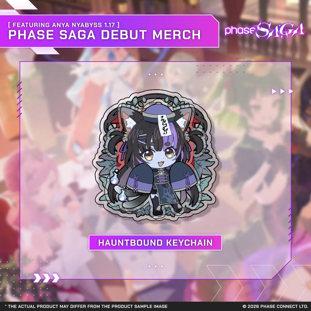 Anya Nyabyss『アーニャ・ニャビス』Debut - Phase-O-Ween Hauntbound Keychain