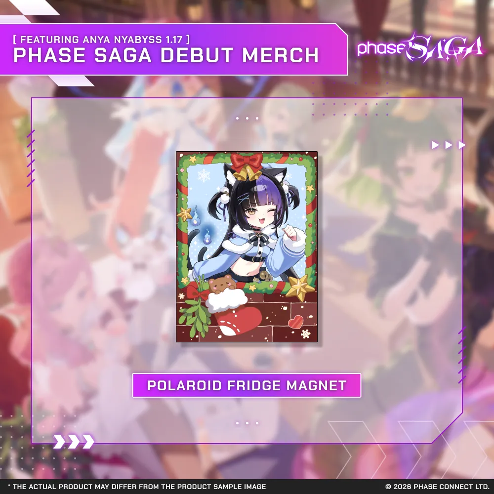 Anya Nyabyss『アーニャ・ニャビス』Debut - Season of Frost Polaroid Fridge Magnet