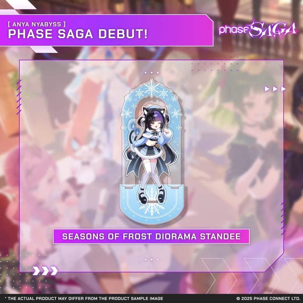 Anya Nyabyss『アーニャ・ニャビス』Debut - Season of Frost Diorama Standee