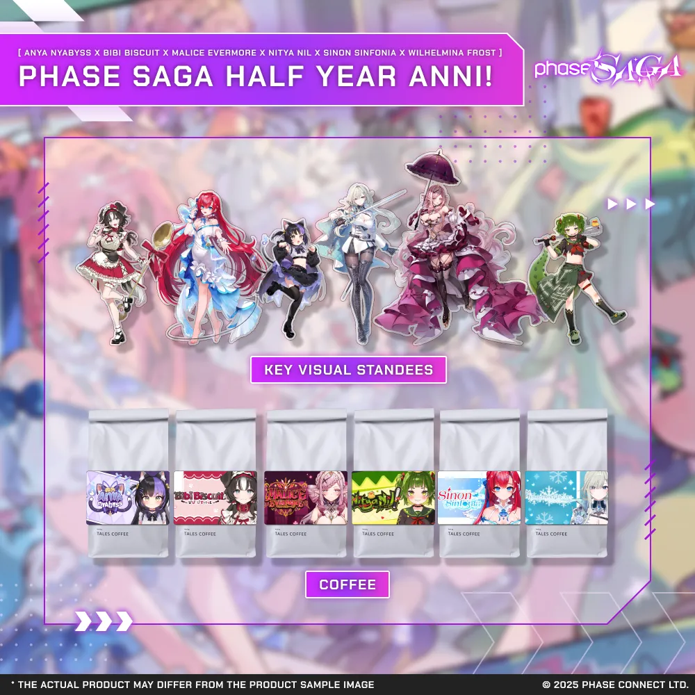 Phase Saga Half Year Anniversary Collection