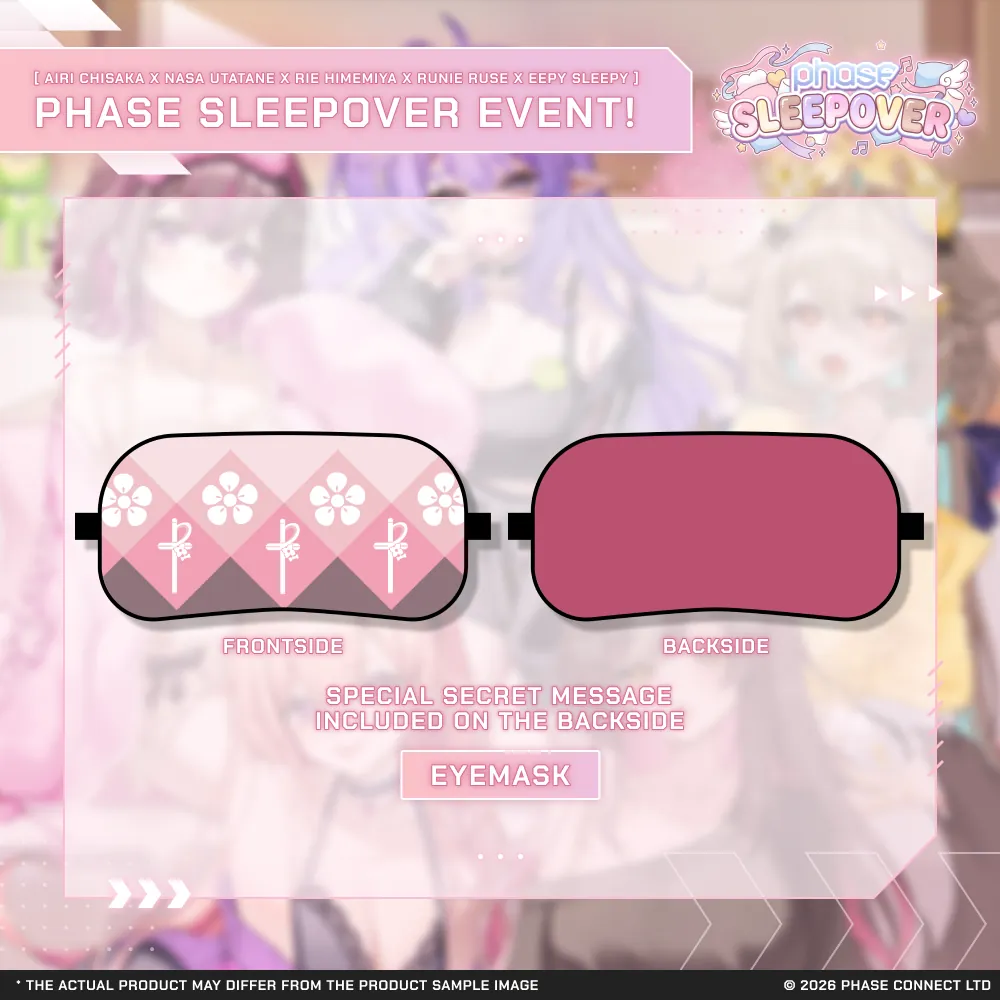 Phase Sleepover - Eyemasks