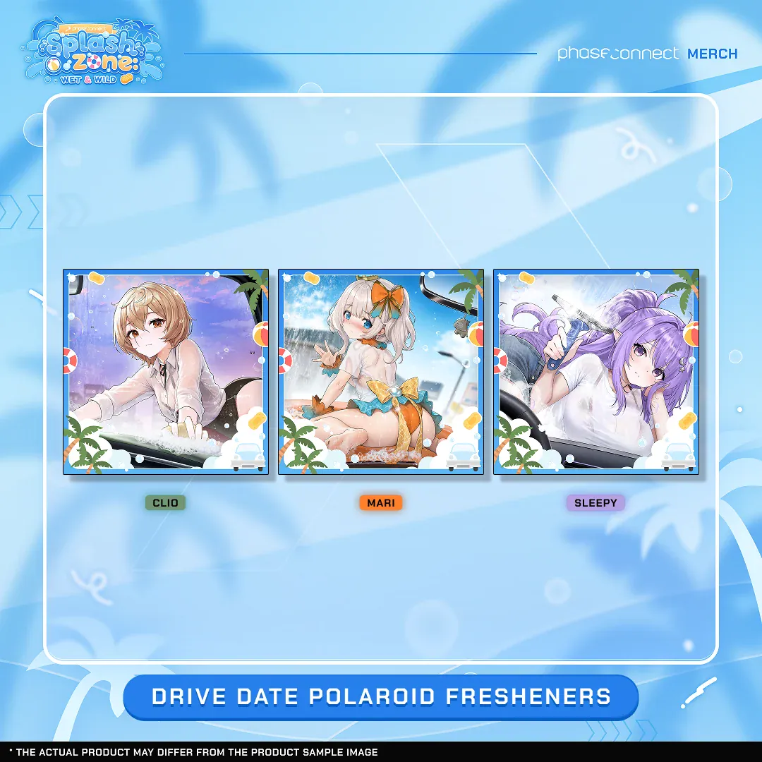 Splash Zone: Wet & Wild - QUEST Drive Date Polaroid Freshener