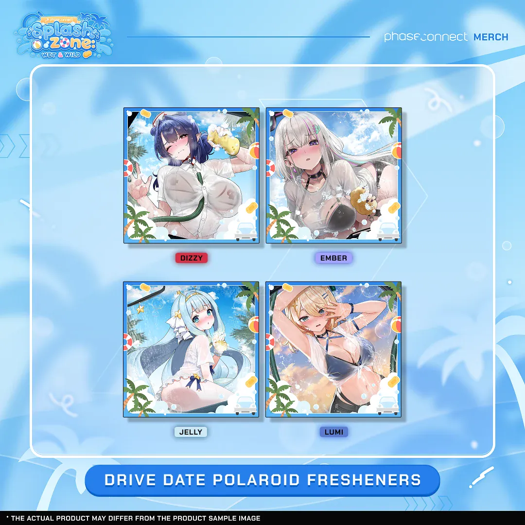 Splash Zone: Wet & Wild - WISH Drive Date Polaroid Freshener