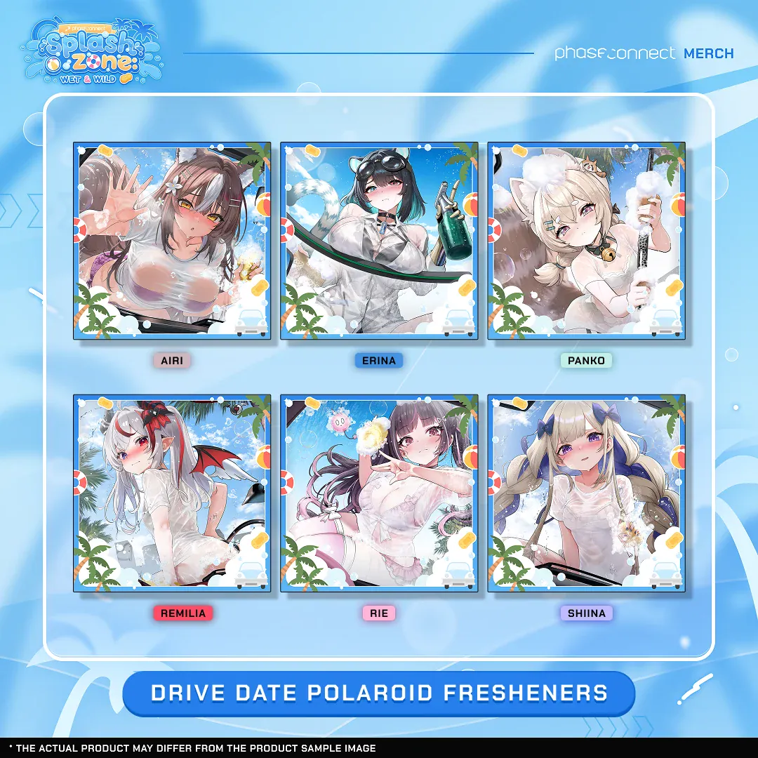 Splash Zone: Wet & Wild - ALiAS Drive Date Polaroid Freshener