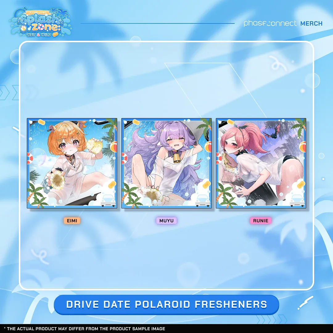 Splash Zone: Wet & Wild - Euphoria Drive Date Polaroid Freshener