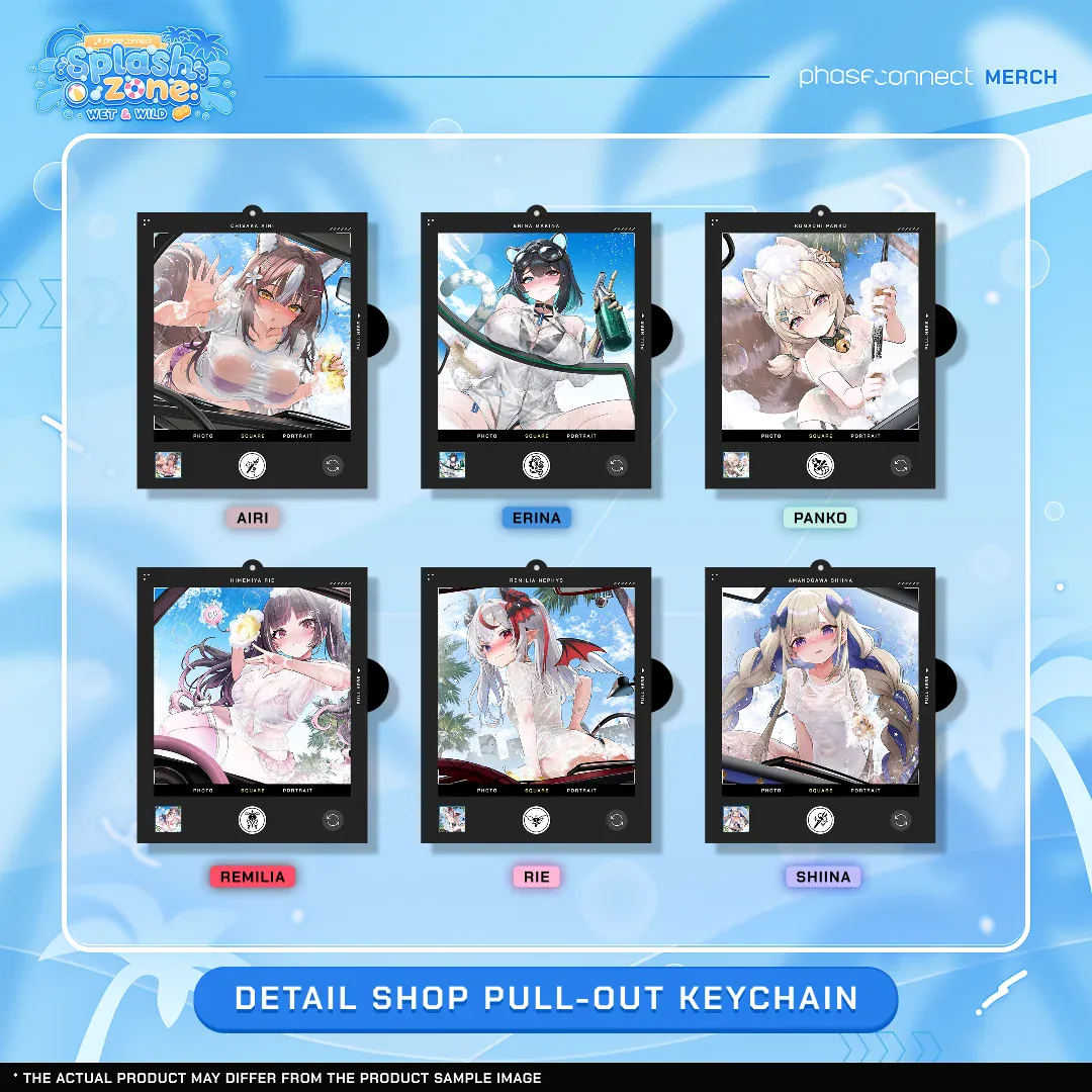 Splash Zone: Wet & Wild - ALiAS Detail Shop Pull-Out Keychain