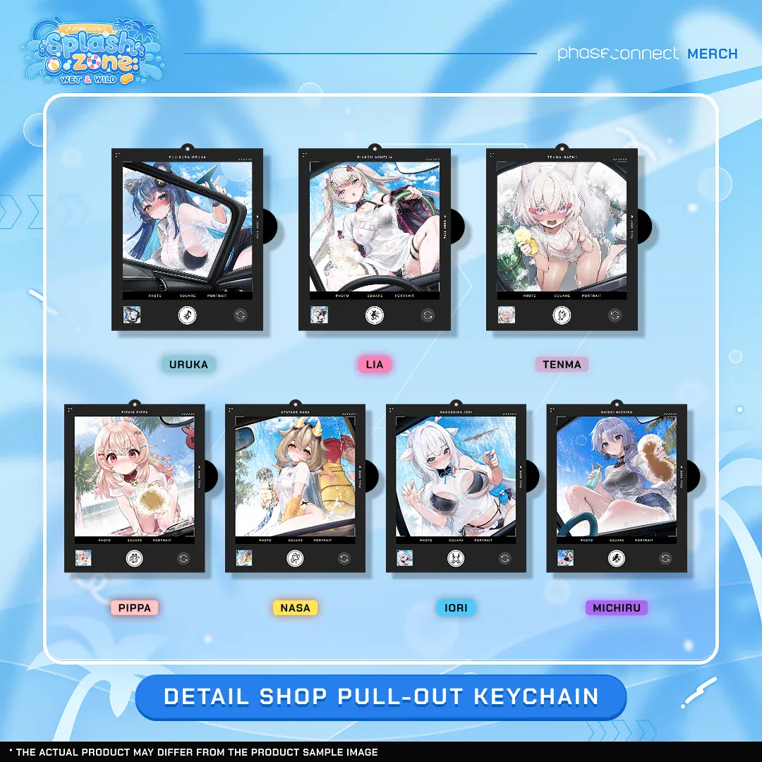 Splash Zone: Wet & Wild - OriginS Detail Shop Pull-Out Keychain
