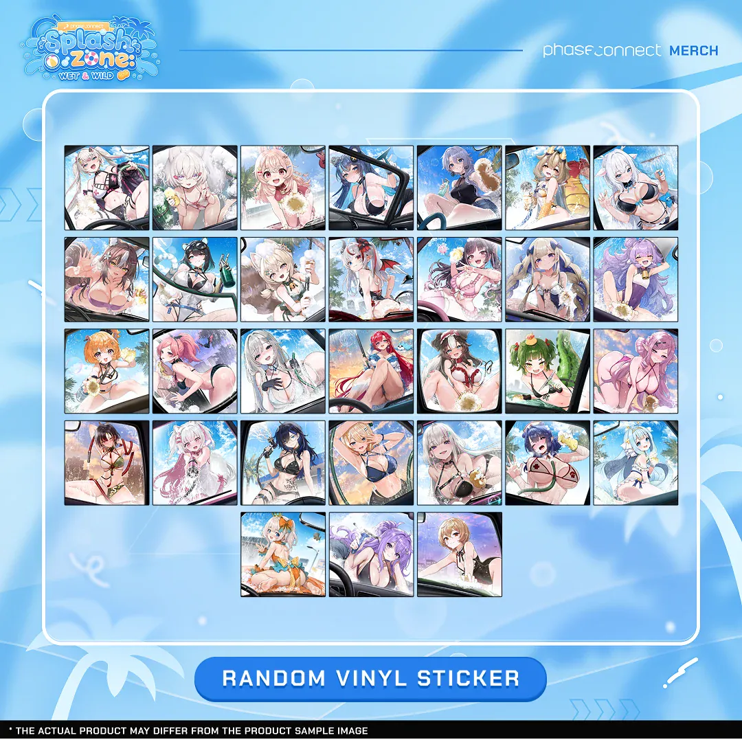 Splash Zone: Wet & Wild - Wash Crew! Sticker Pack!