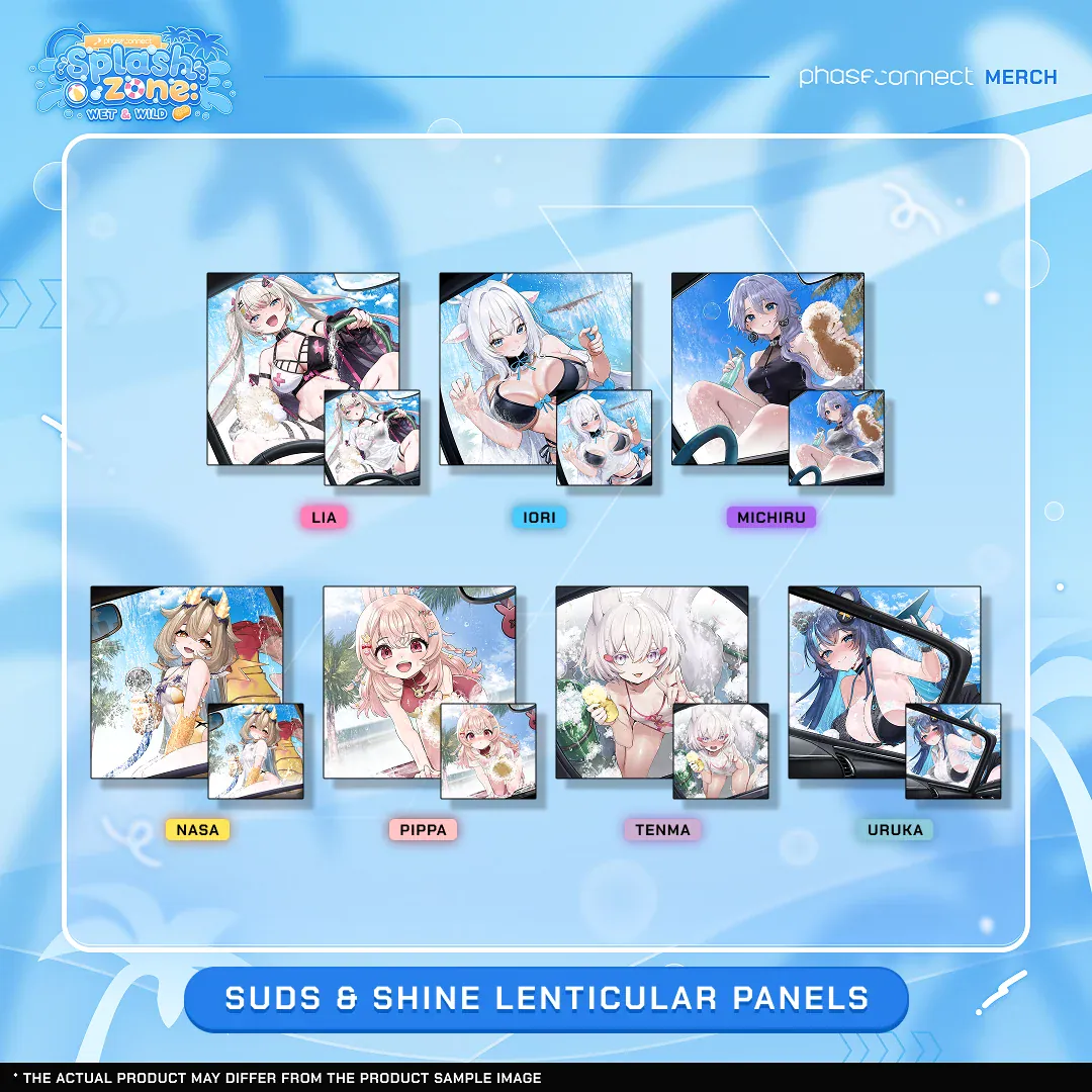 Splash Zone: Wet & Wild - OriginS Suds & Shine Lenticular Panel