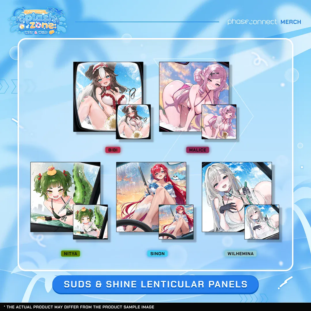 Splash Zone: Wet & Wild - SAGA Suds & Shine Lenticular Panel