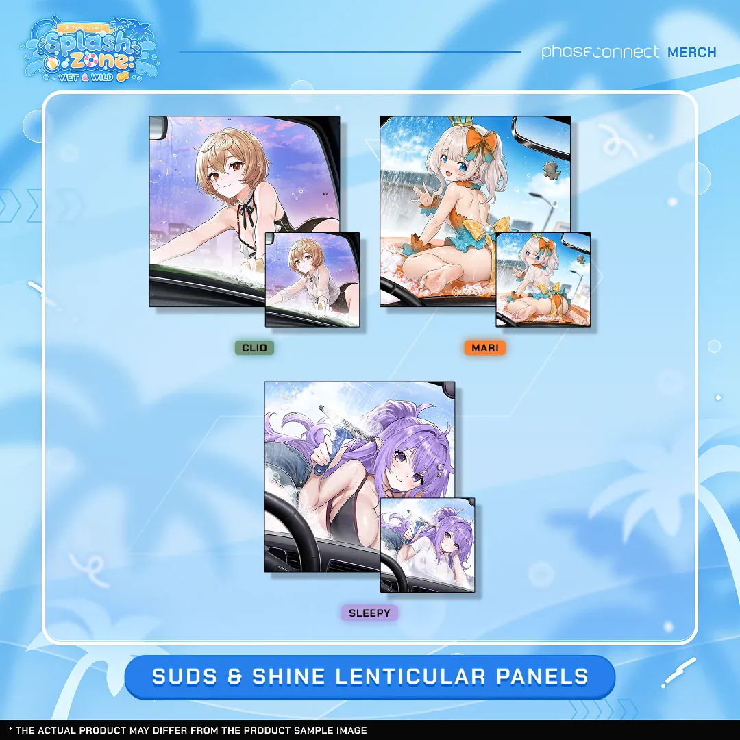 Splash Zone: Wet & Wild - QUEST Suds & Shine Lenticular Panel