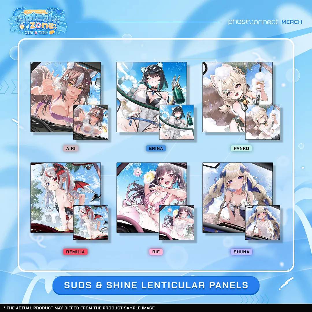 Splash Zone: Wet & Wild - ALiAS Suds & Shine Lenticular Panel