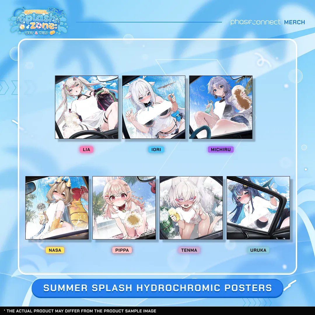 Splash Zone: Wet & Wild - OriginS Summer Splash Hydrochromic Poster