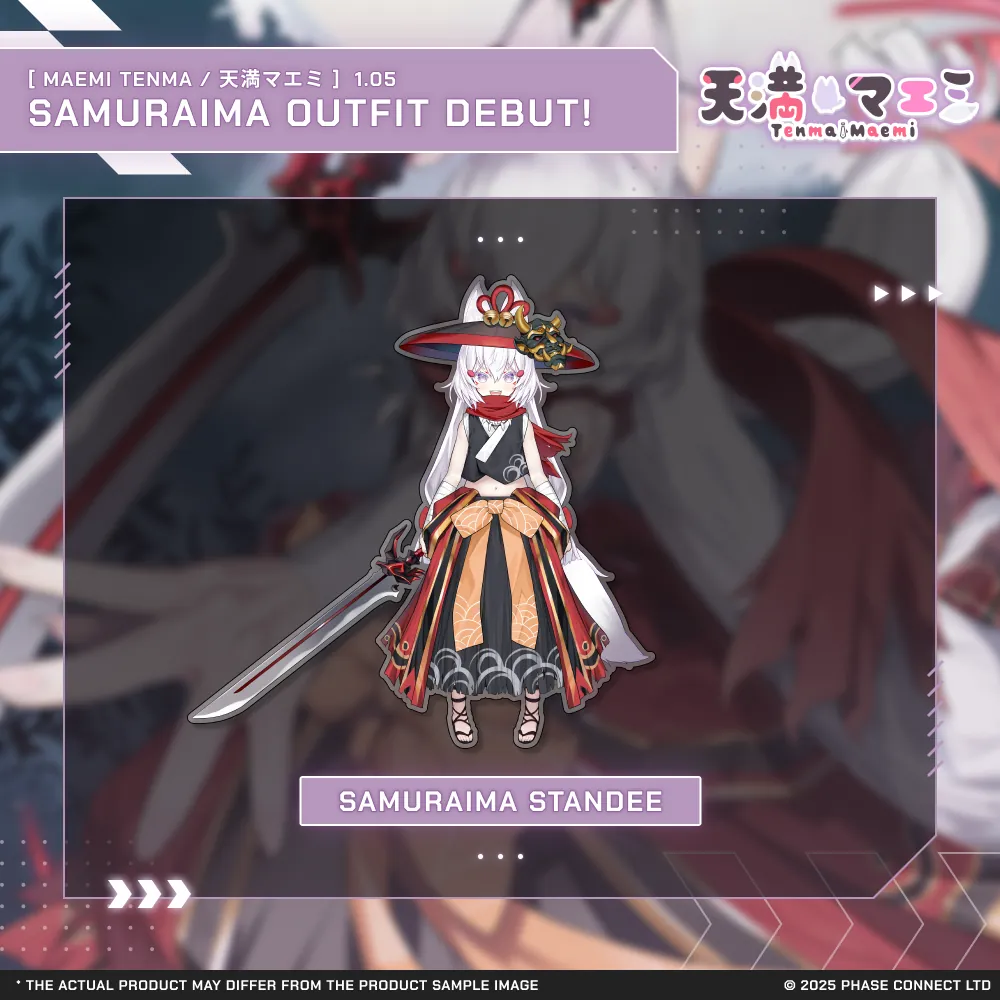 Tenma Maemi『マエミ 天満』Samuraima Outfit Celebration - Acrylic Standee