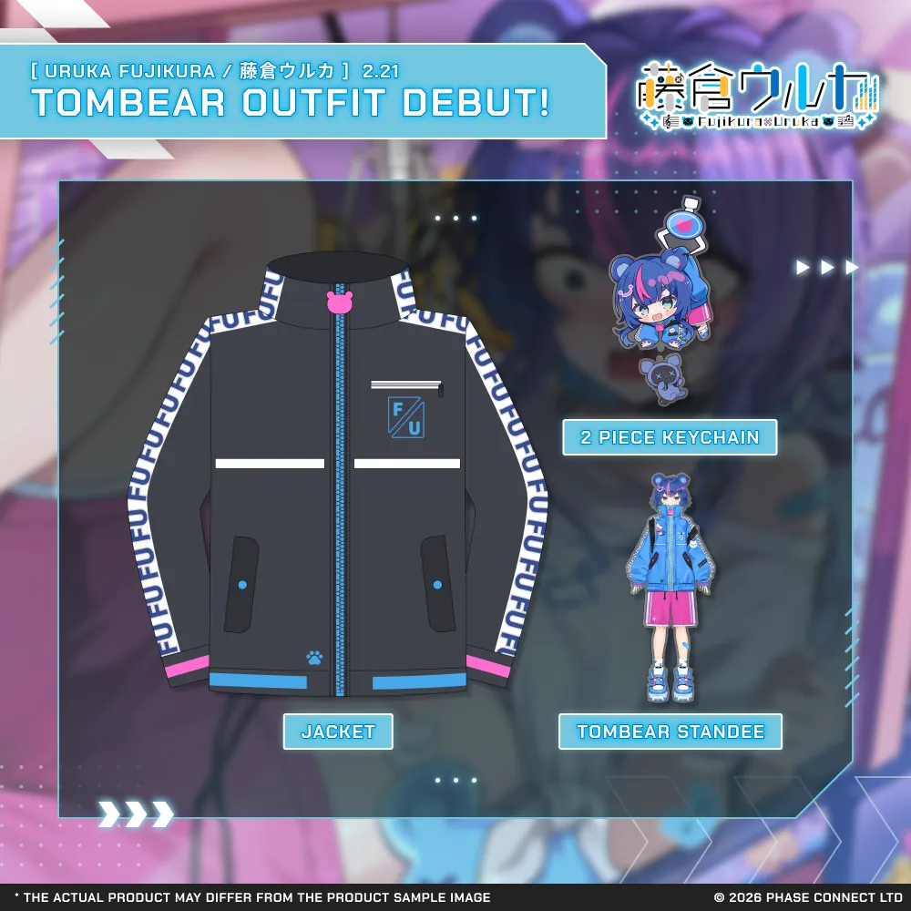 Uruka Fujikura『藤倉ウルカ』Tombear Outfit 2026 Celebration Collection